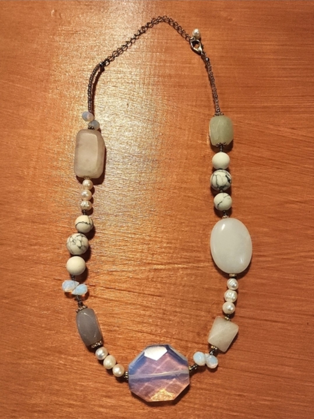 Women's Beaded Statement Necklace
